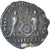 Moneta, Augustus, Denarius, 2 BC-4 AD, Lugdunum, VF(30-35), Srebro, RIC:207