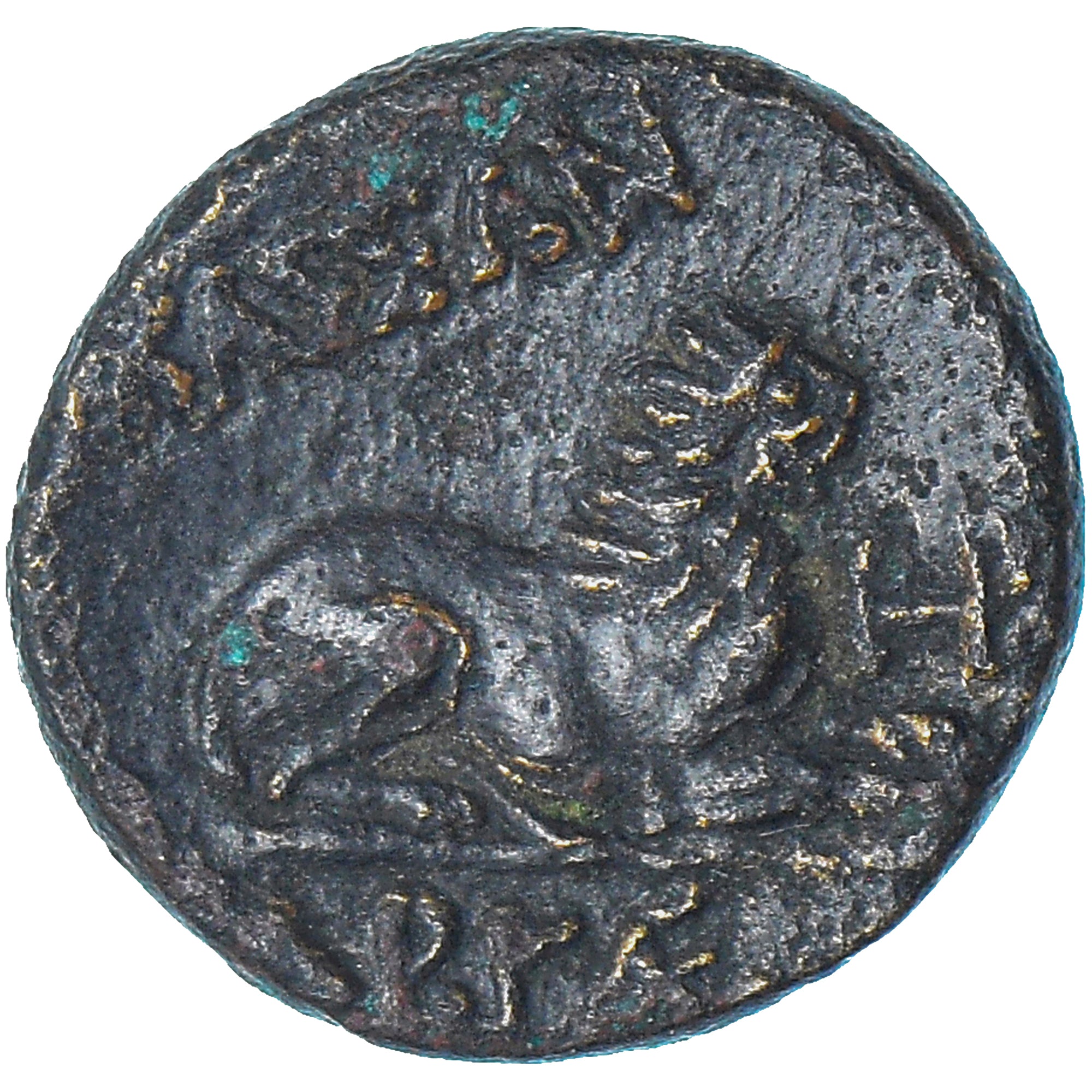 Coin, Kingdom of Macedonia, Kassander, Æ Unit, 317-305 BC, AU(50-53), Bronze