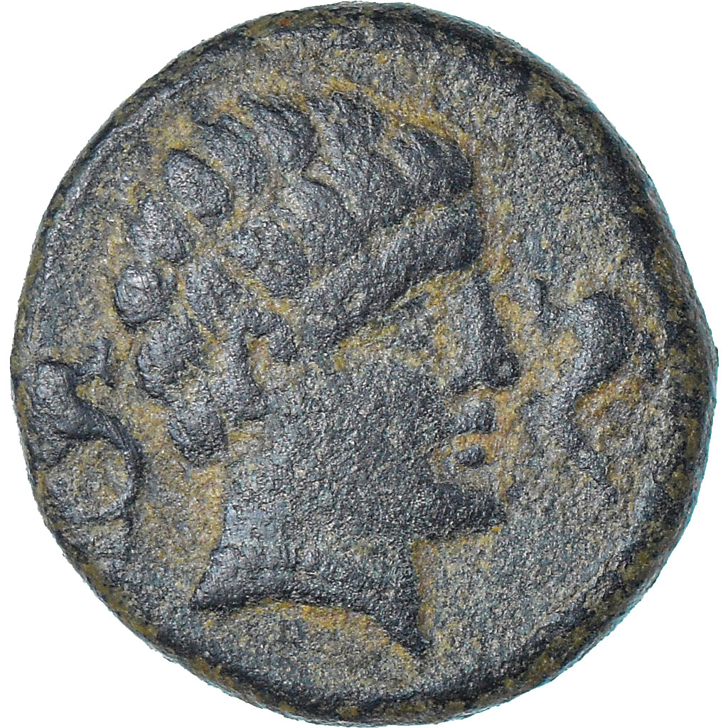 Moneta, Iberia - Sekaisa, As, 1st century BC, Zaragoza, BB, Bronzo