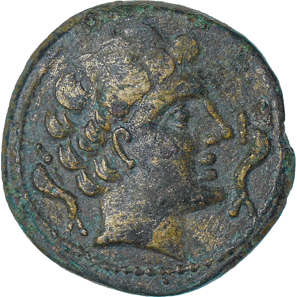 Iberia - Sekaisa, As, 1st century BC, Zaragoza, Bronze, EF(40-45)