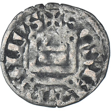 Moneda, Francia, Philip II, Denier, 1180-1223, Saint-Martin de Tours, BC+