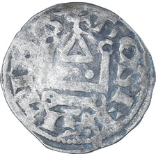 Münze, Frankreich, Philip II, Denier, 1180-1223, Saint-Martin de Tours, S+