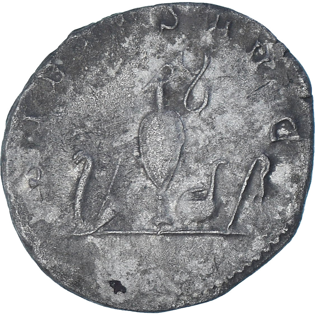 Valerian II, Antoninianus, 256, Lugdunum, Billon, S+, RIC:9