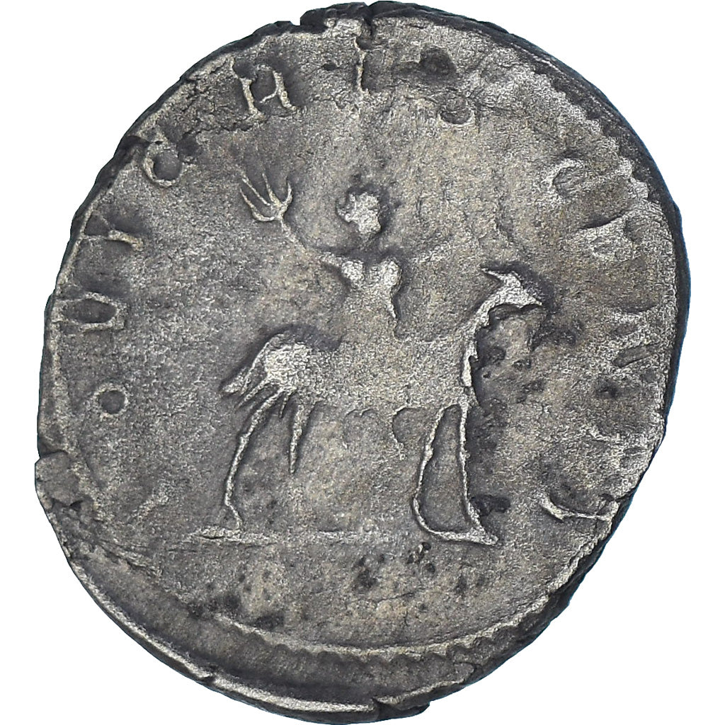 Moeda, Valerian II, Antoninianus, 255, Lugdunum, VF(30-35), Lingote, RIC:3