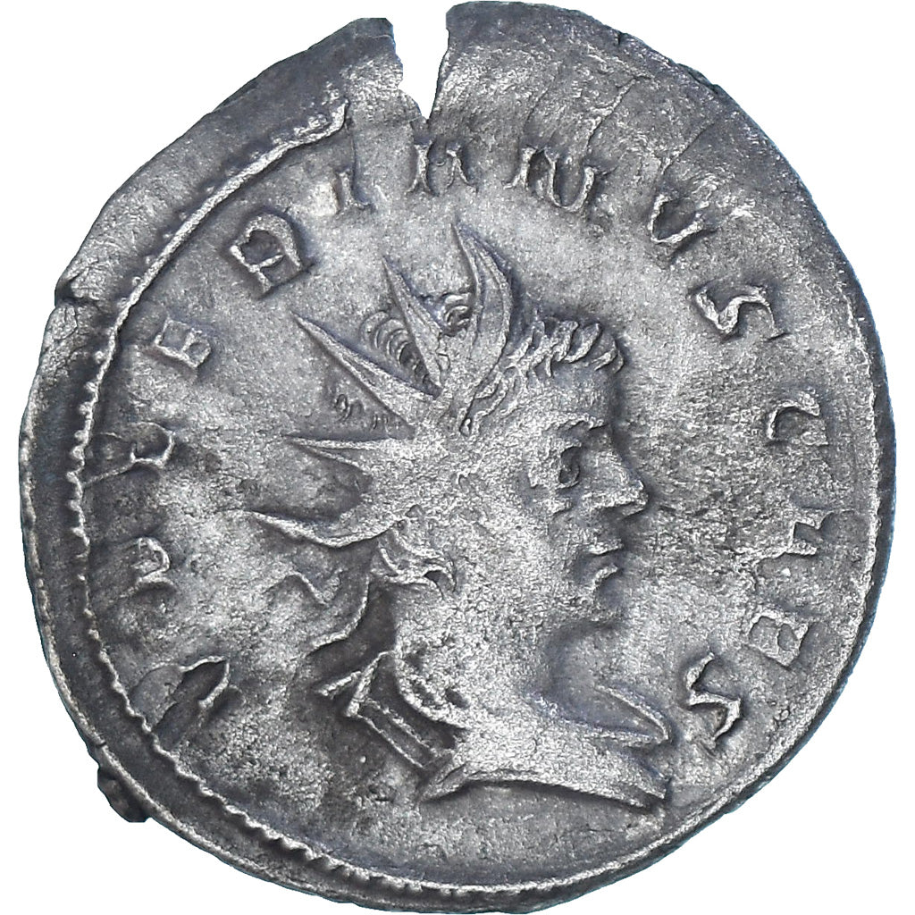 Moeda, Valerian II, Antoninianus, 255, Lugdunum, EF(40-45), Lingote, RIC:3