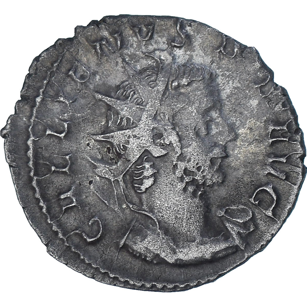 Coin, Gallienus, Antoninianus, 258-259, Lugdunum, VF(30-35), Billon, RIC:18