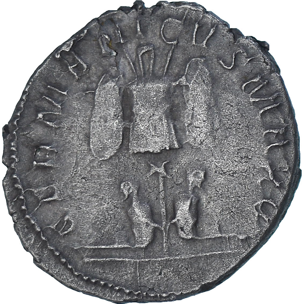 Coin, Gallienus, Antoninianus, 258-259, Lugdunum, VF(30-35), Billon, RIC:18