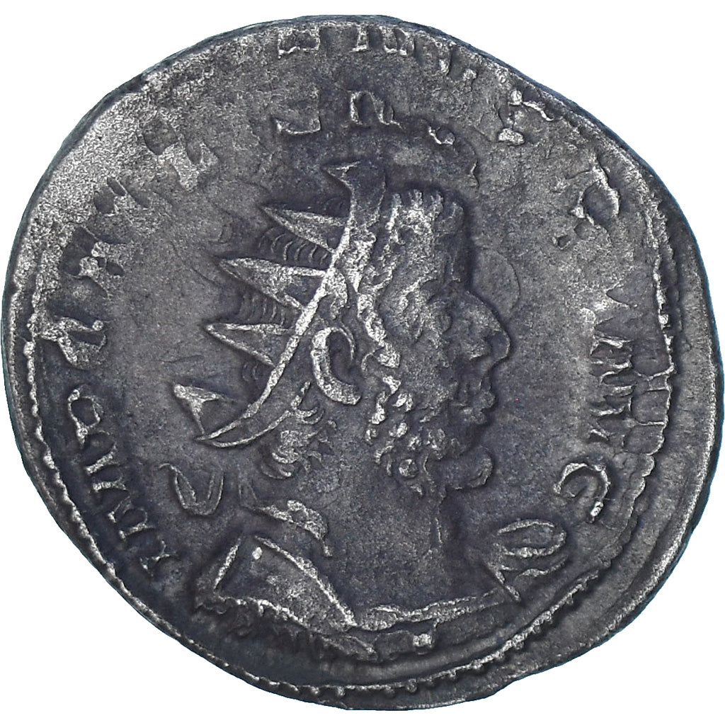 Moeda, Gallienus, Antoninianus, 258-259, Lugdunum, AU(50-53), Lingote, RIC:17