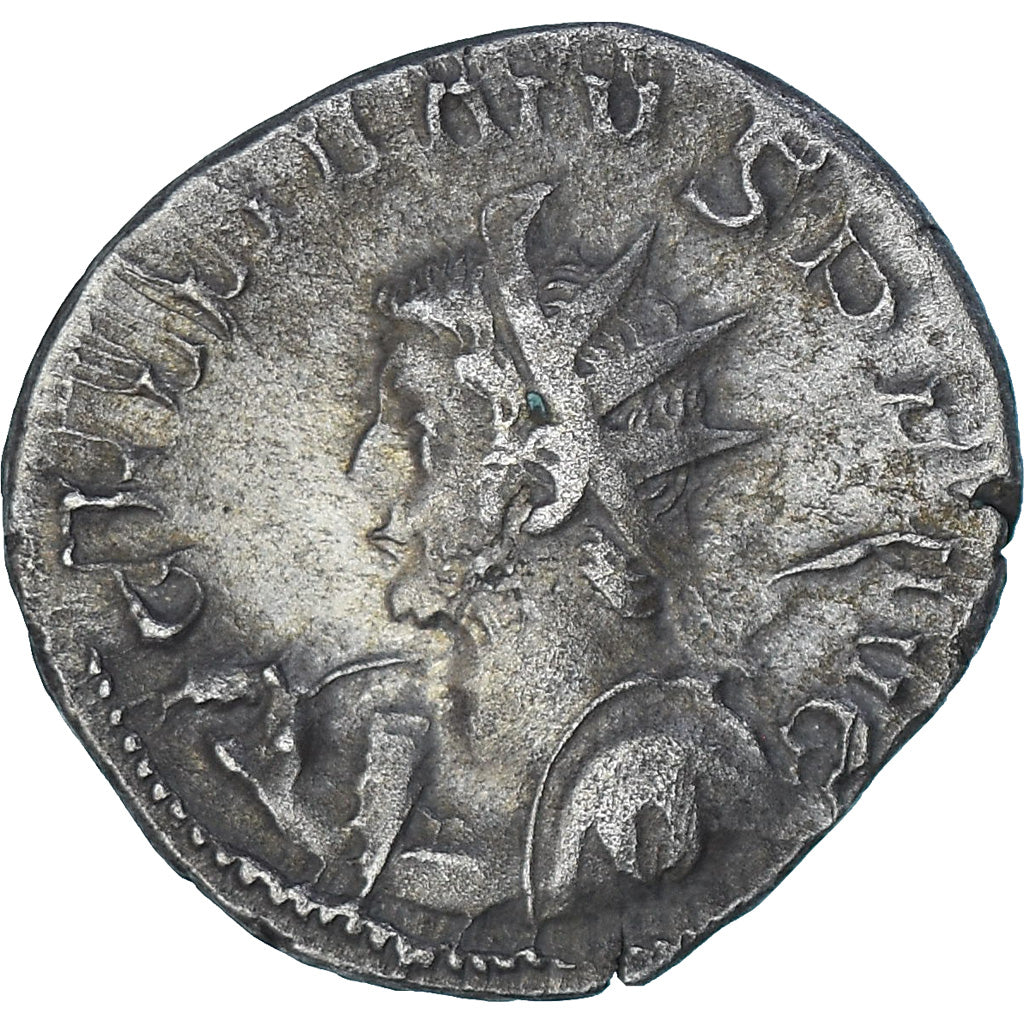 Moneda, Gallienus, Antoninianus, 258-259, Lugdunum, MBC, Vellón, RIC:44
