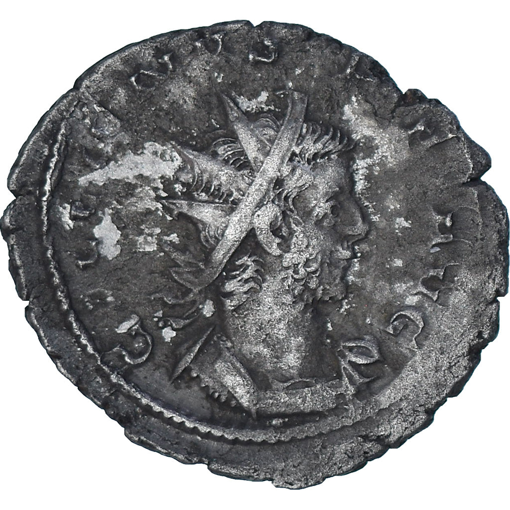 Moneda, Gallienus, Antoninianus, 258-259, Lugdunum, MBC, Vellón, RIC:44