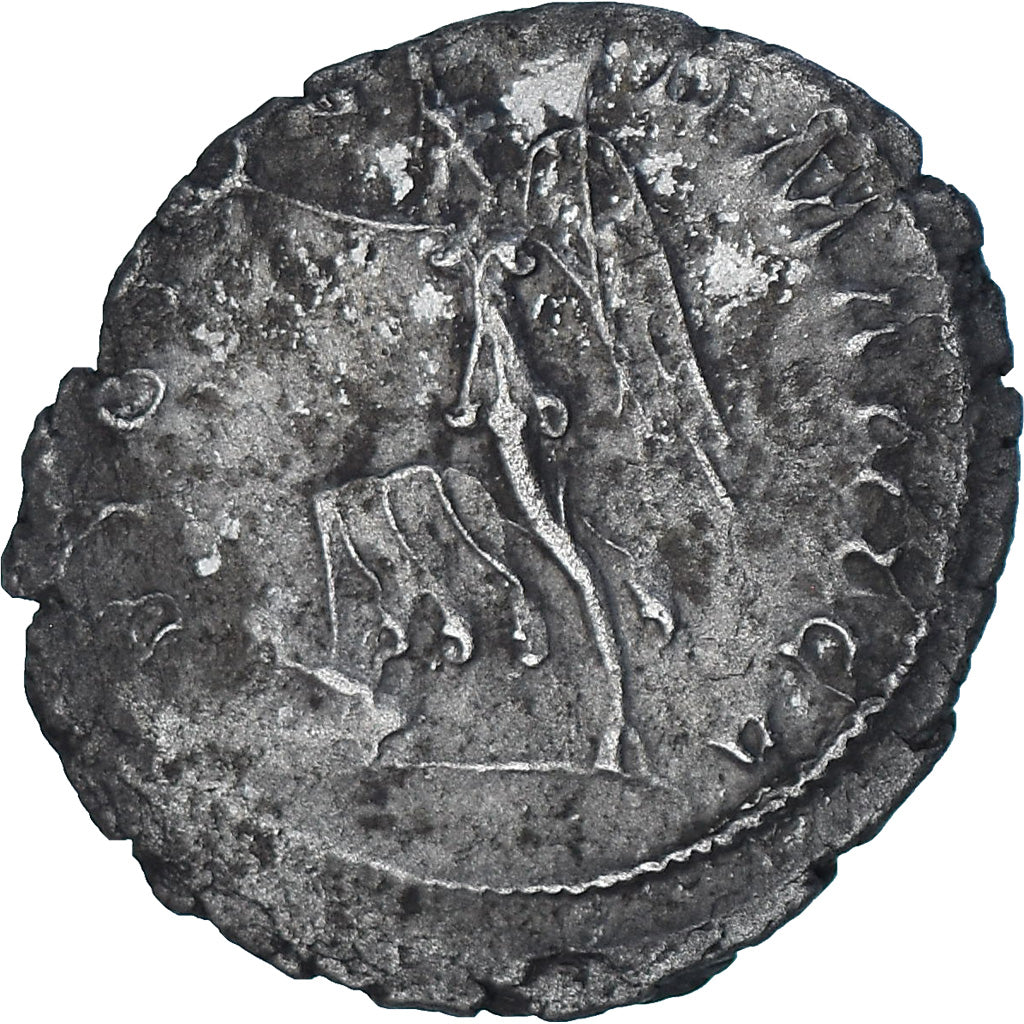Moneda, Gallienus, Antoninianus, 258-259, Lugdunum, MBC, Vellón, RIC:44