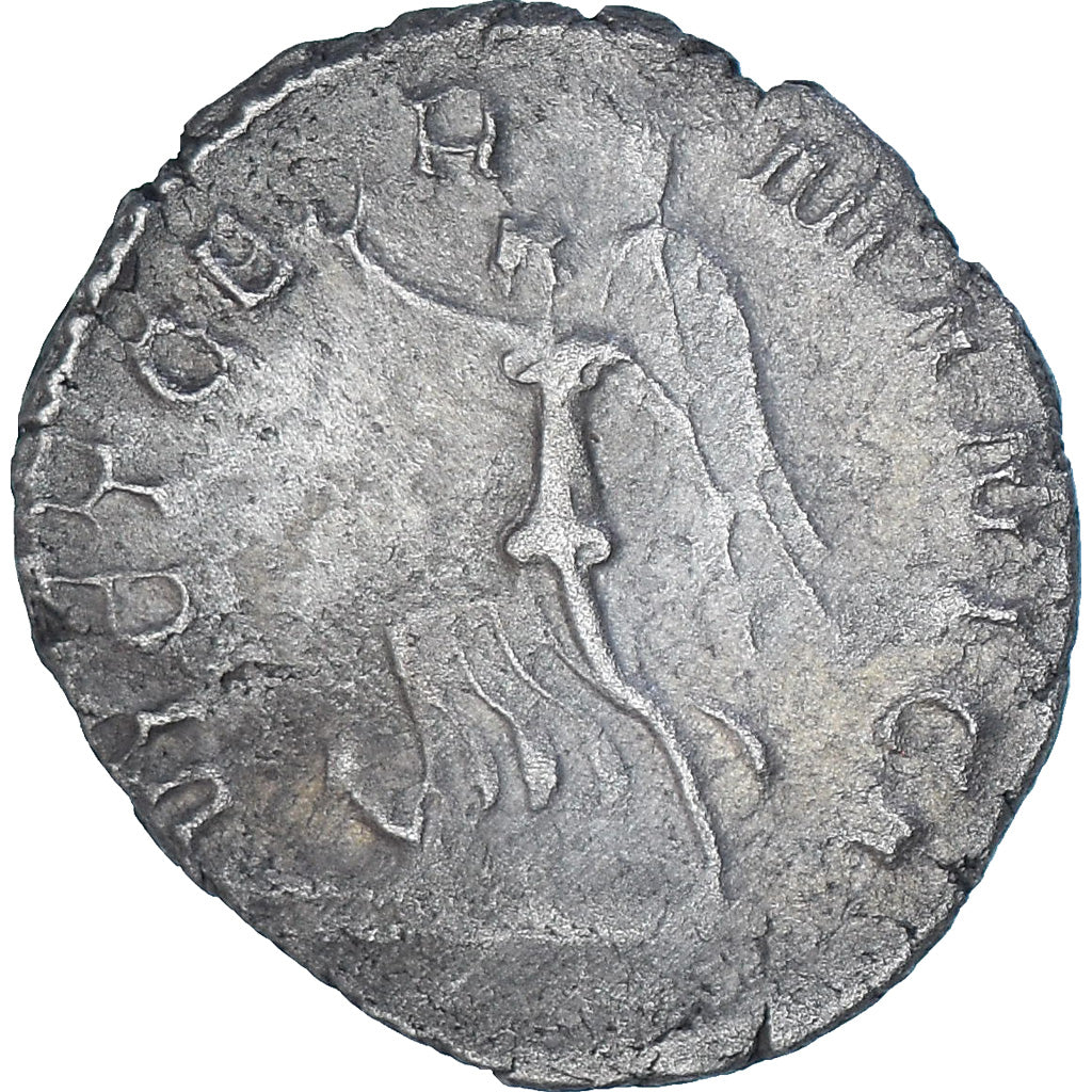 Moneda, Gallienus, Antoninianus, 258-259, Lugdunum, MBC, Vellón, RIC:44