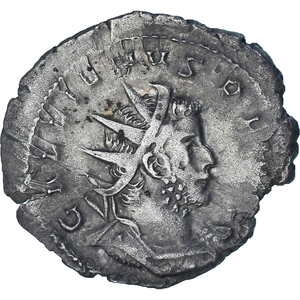 Moneta, Gallienus, Antoninianus, 258-259, Lugdunum, BB+, Biglione, RIC:58