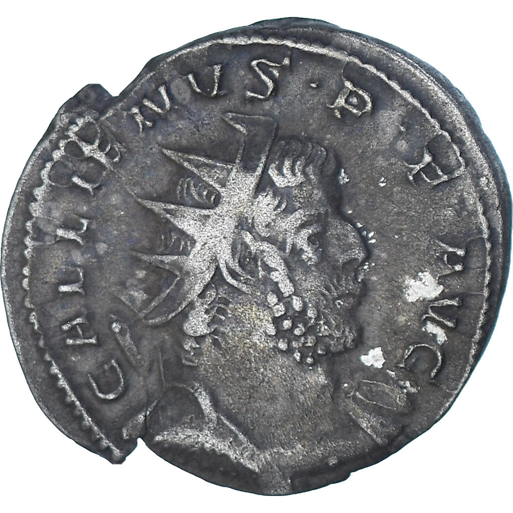 Moeda, Gallienus, Antoninianus, 258-259, Lugdunum, EF(40-45), Lingote, RIC:58