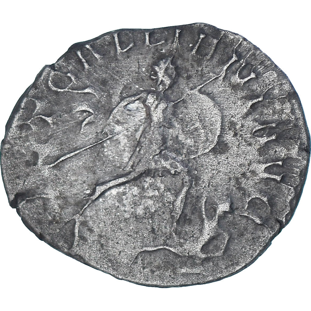 Moneda, Gallienus, Antoninianus, 258-259, Lugdunum, MBC, Vellón, RIC:54