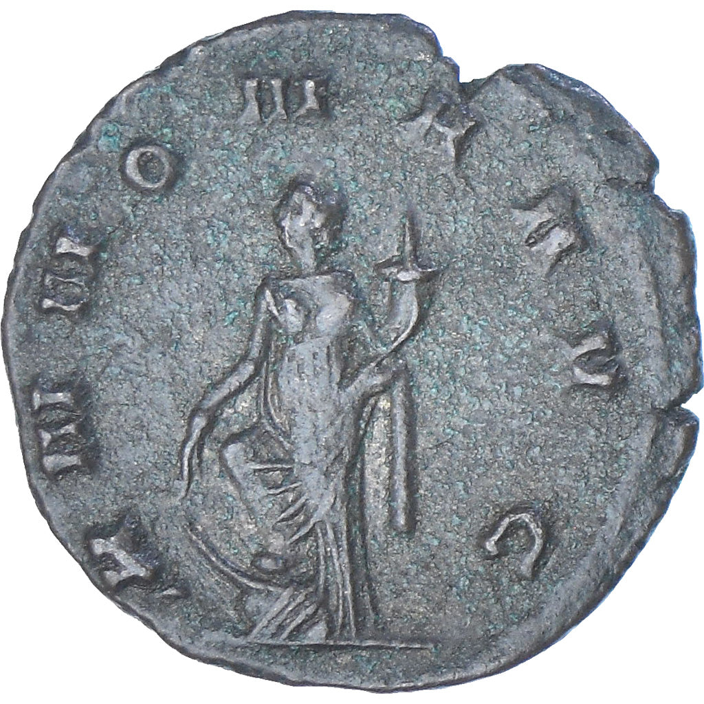 Moneda, Claudius II (Gothicus), Antoninianus, 268-270, Rome, MBC+, Vellón