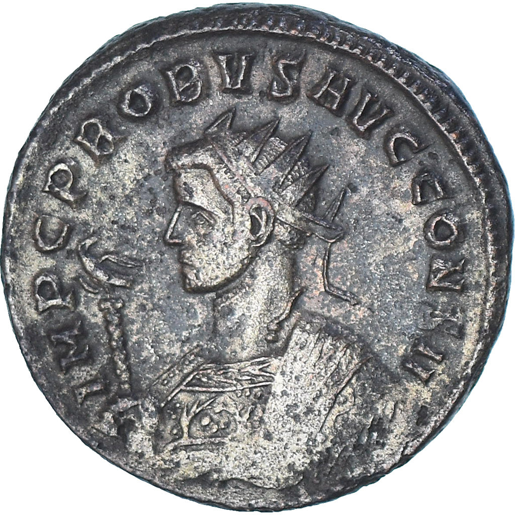 Moeda, Probus, Antoninianus, 276-282, Ticinum, AU(50-53), Lingote, RIC:432