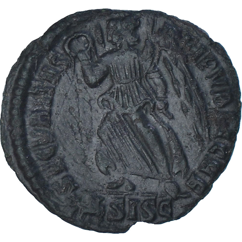 Coin, Valentinian I, Follis, 364-367, Siscia, AU(50-53), Bronze, RIC:7A