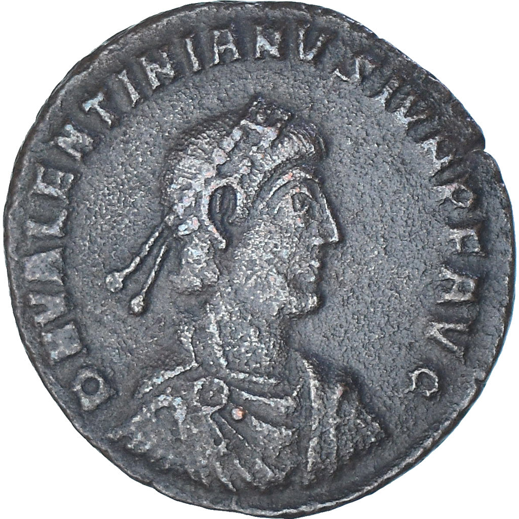 Monnaie, Valentinian II, Follis, 378-383, Siscia, TTB, Bronze, RIC:26b