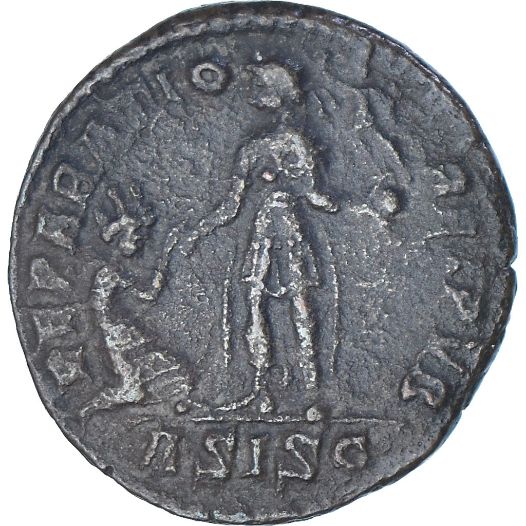 Monnaie, Valentinian II, Follis, 378-383, Siscia, TTB, Bronze, RIC:26b