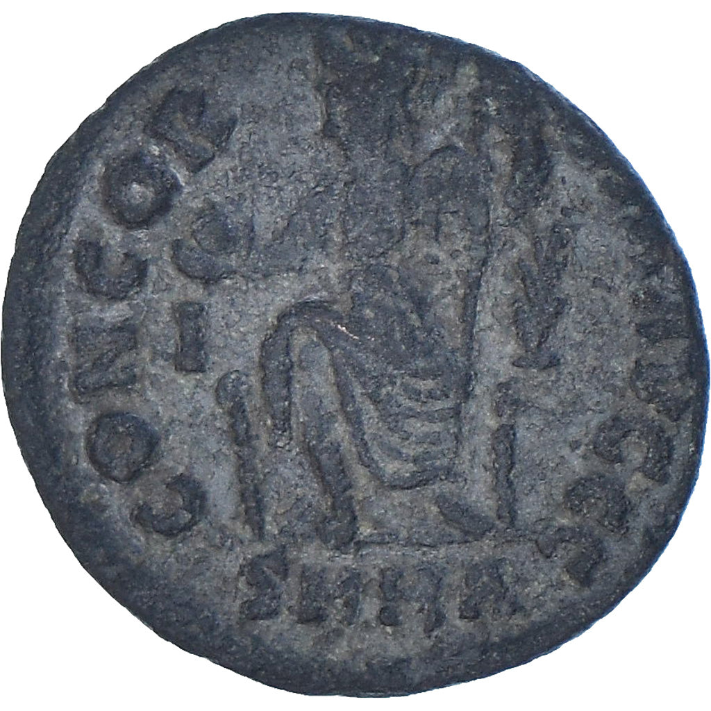 Münze, Valentinian II, Follis, 378-383, Heraclea, SS, Bronze, RIC:14B