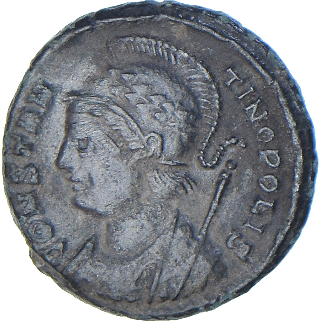 Münze, Constantinople, City Commemoratives, Follis, 330-331, Trier, SS, Bronze