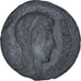Moneda, Divus Constantine I, Follis, 347-348, BC+, Bronce