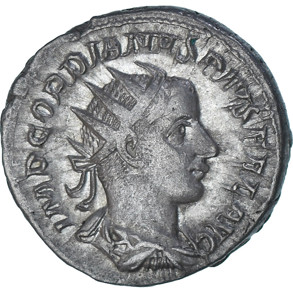 Moeda, Gordian III, Antoninianus, 241-243, Rome, EF(40-45), Lingote, RIC:89