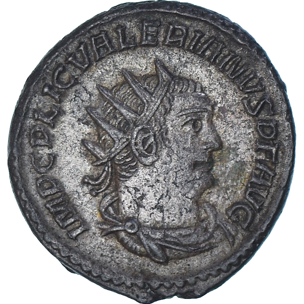 Moeda, Valerian I, Antoninianus, 255-256, Antioch, AU(50-53), Lingote, RIC:287