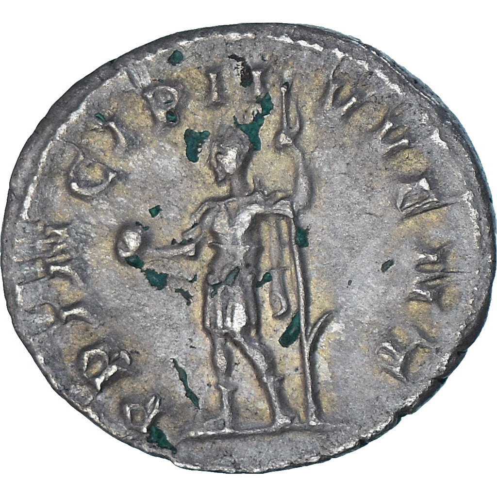 Moeda, Philip II, Antoninianus, 244-246, Rome, AU(50-53), Lingote, RIC:218
