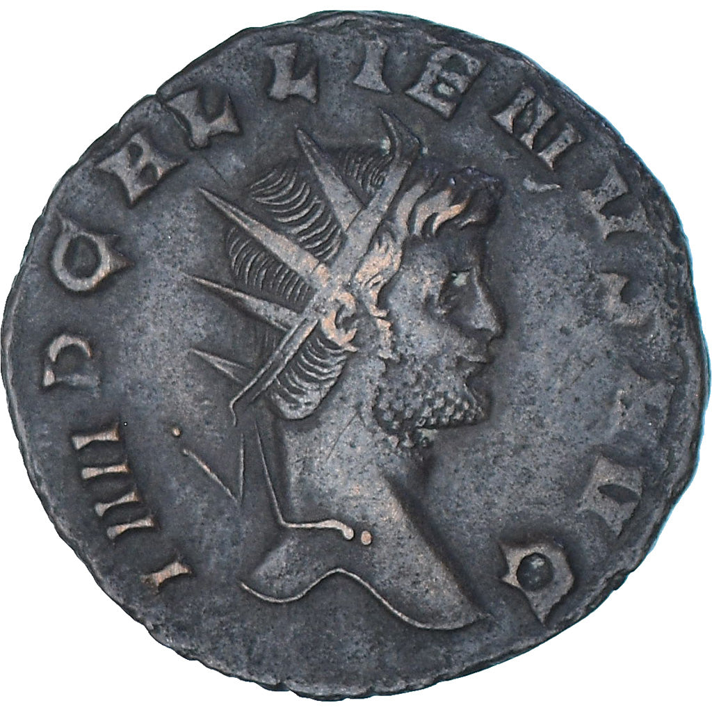 Coin, Gallienus, Antoninianus, 260-268, Rome, AU(50-53), Billon, RIC:176