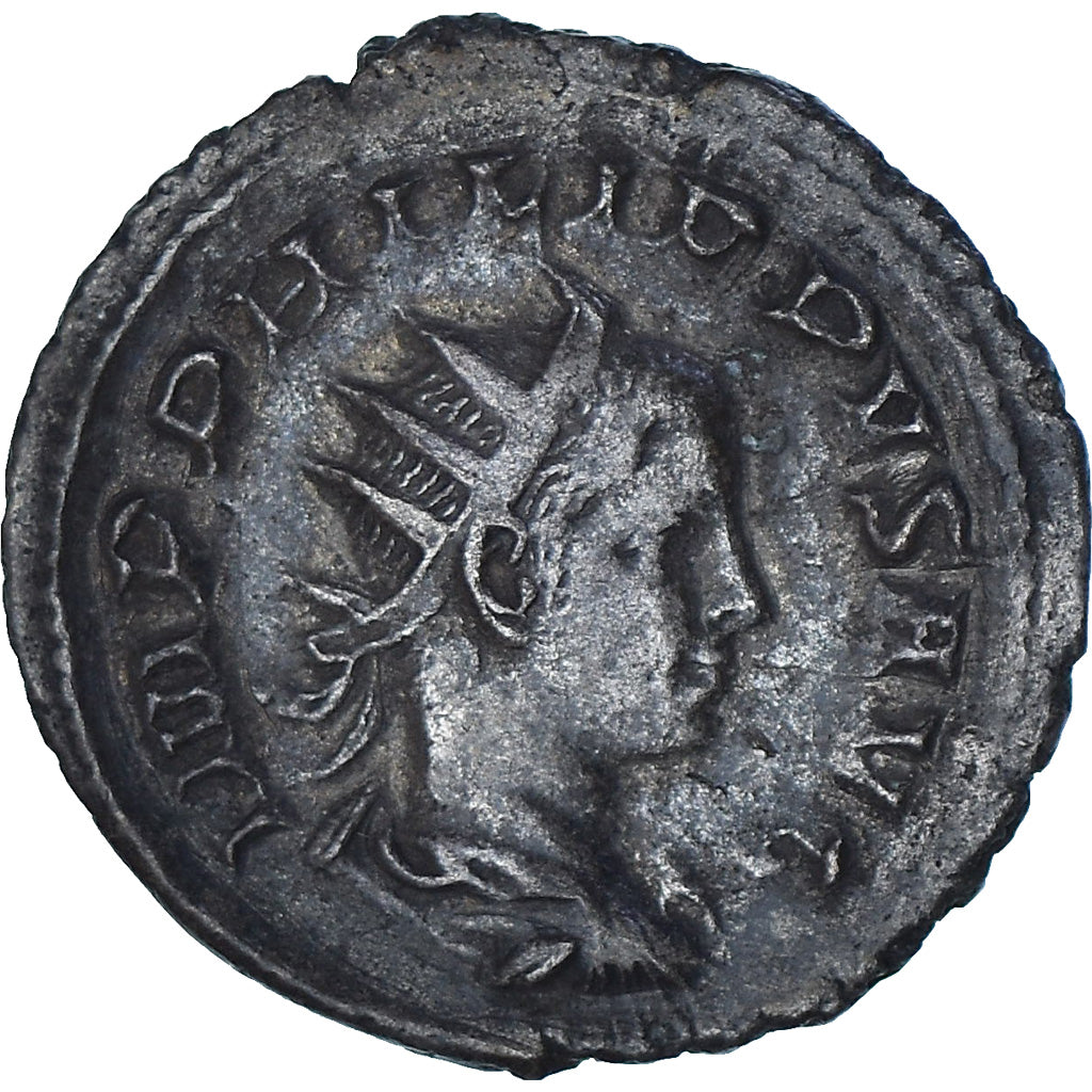 Moeda, Philip II, Antoninianus, 247-249, Rome, AU(50-53), Lingote, RIC:230