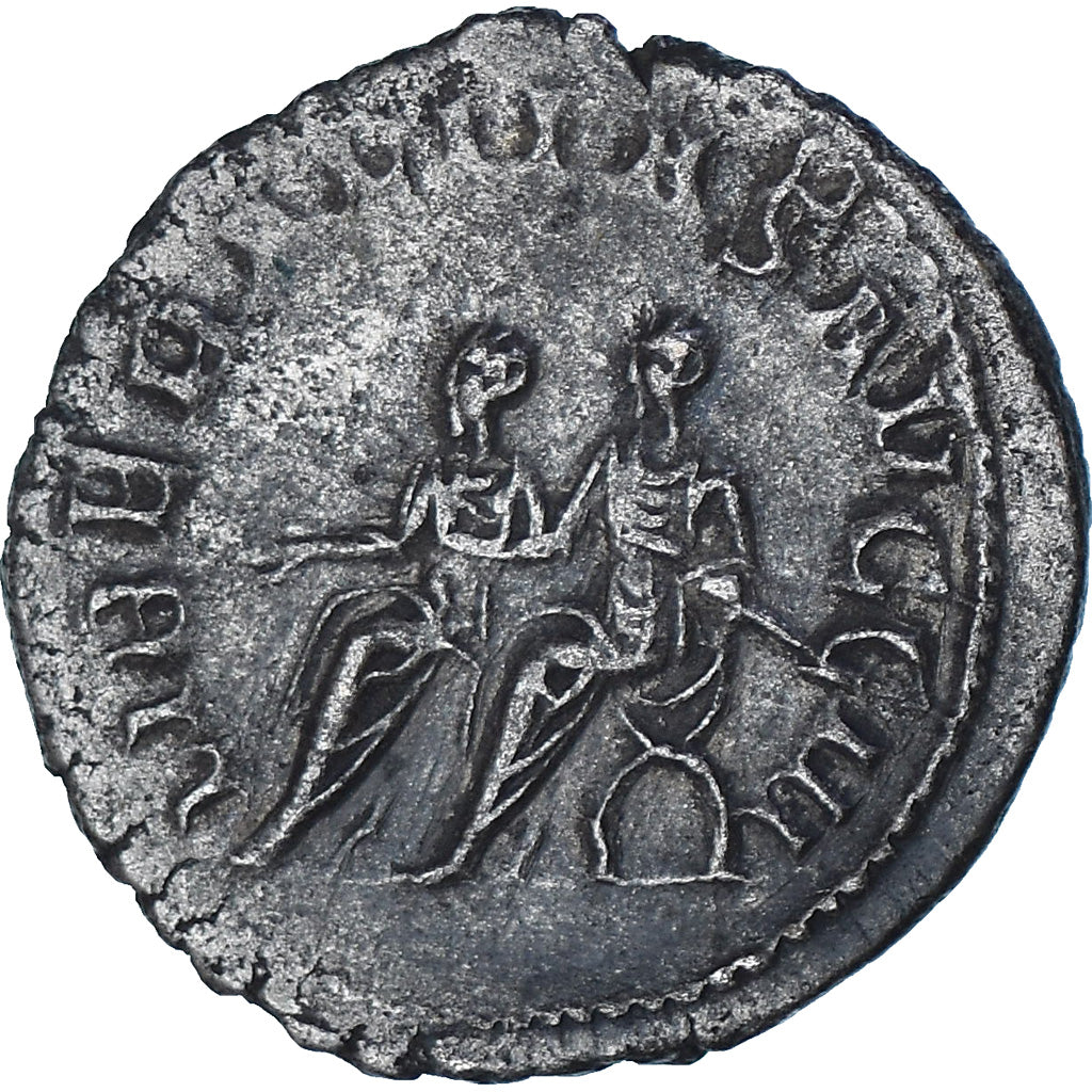 Moeda, Philip II, Antoninianus, 247-249, Rome, AU(50-53), Lingote, RIC:230