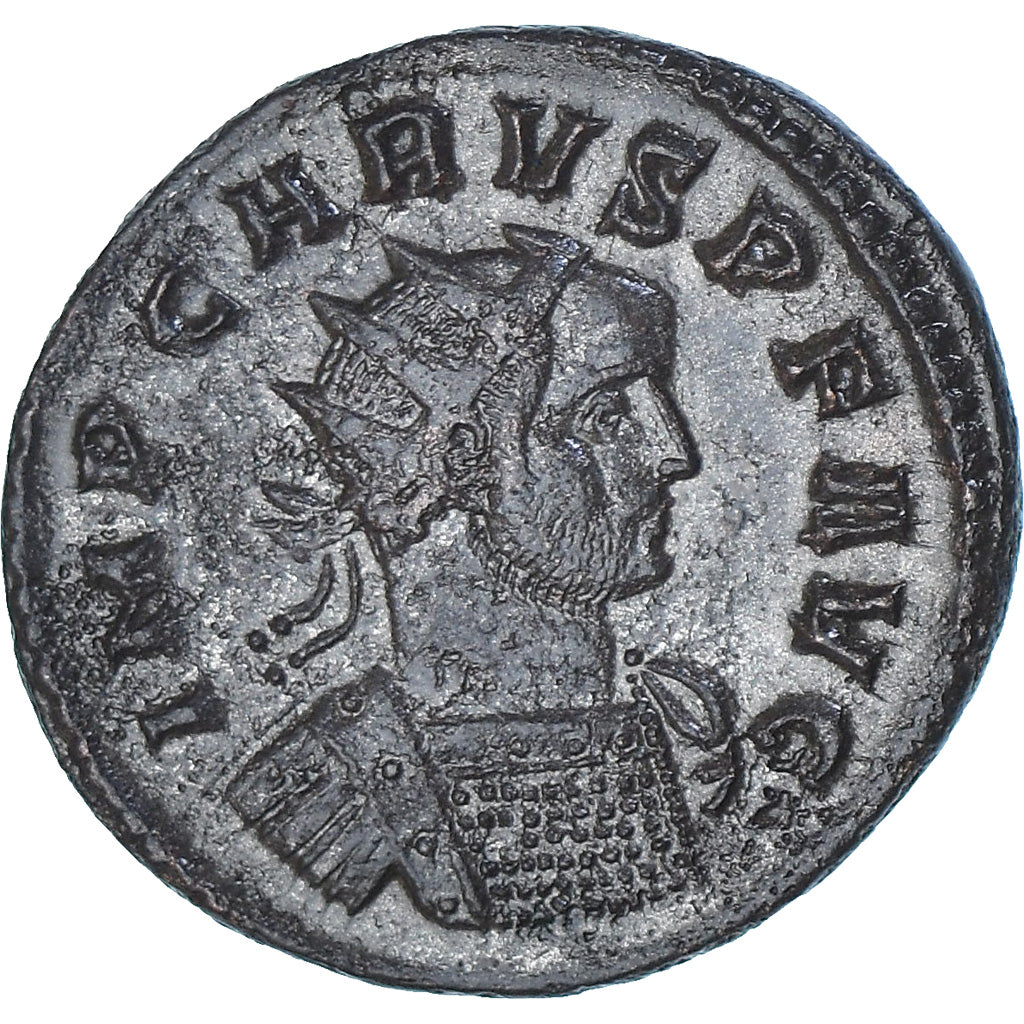 Moneta, Carus, Aurelianus, 282-283, Ticinum, BB+, Biglione, RIC:75