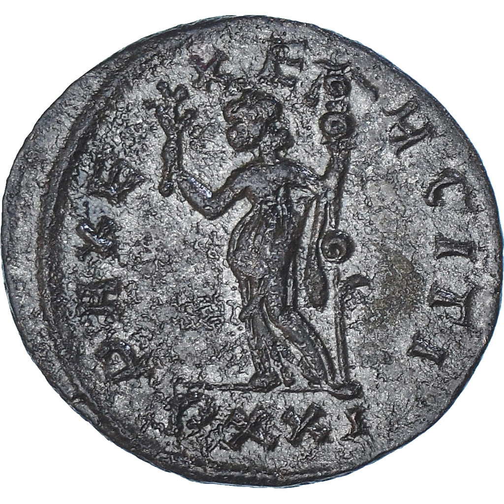 Moneta, Carus, Aurelianus, 282-283, Ticinum, BB+, Biglione, RIC:75