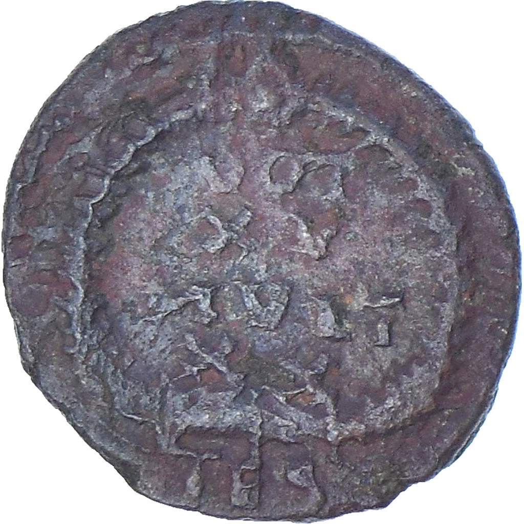 Coin, Gratian, Follis, 378-383, Thessalonica, EF(40-45), Bronze, RIC:43