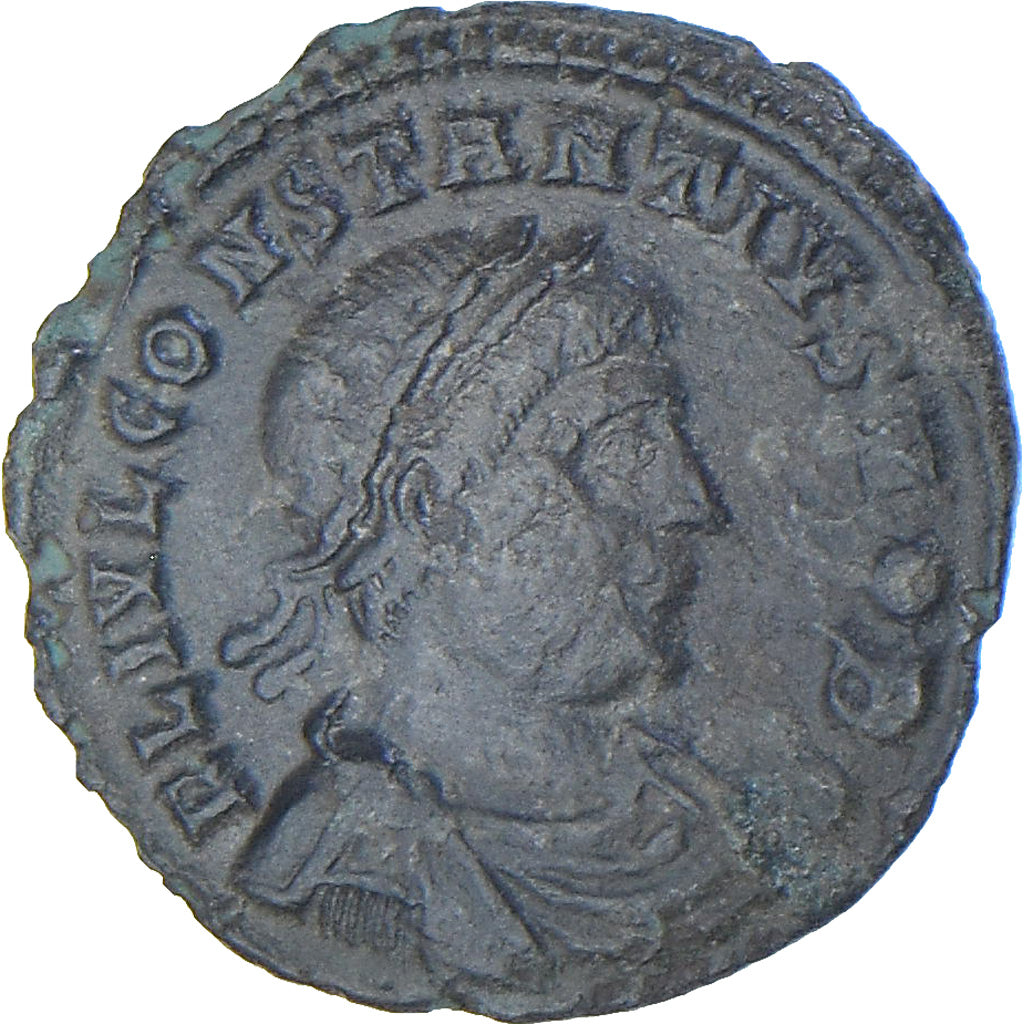 Coin, Constantius II, Follis, 330-333, Heraclea, EF(40-45), Bronze, RIC:118
