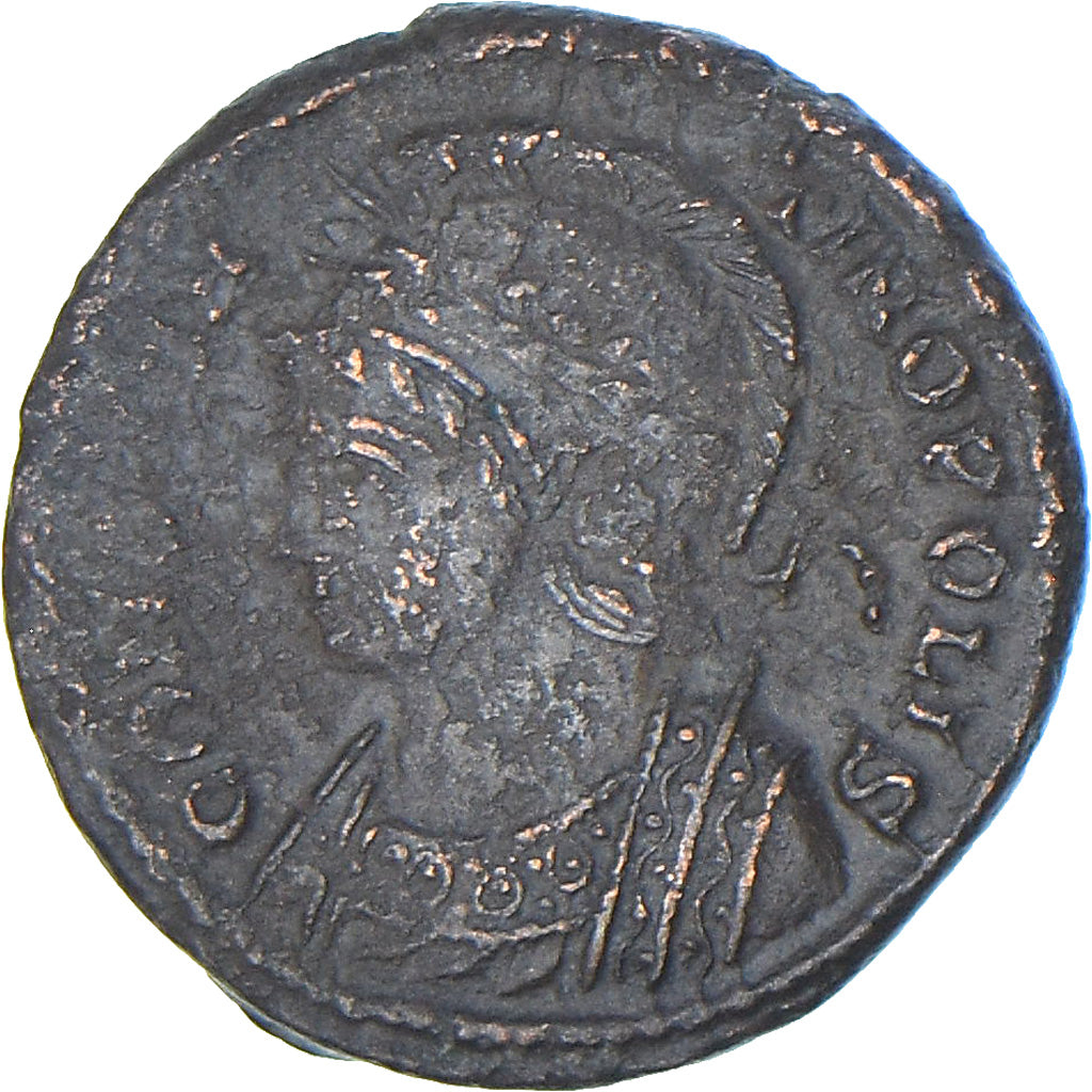 Coin, Constantinople, City Commemoratives, Follis, 332-333, Trier, EF(40-45)