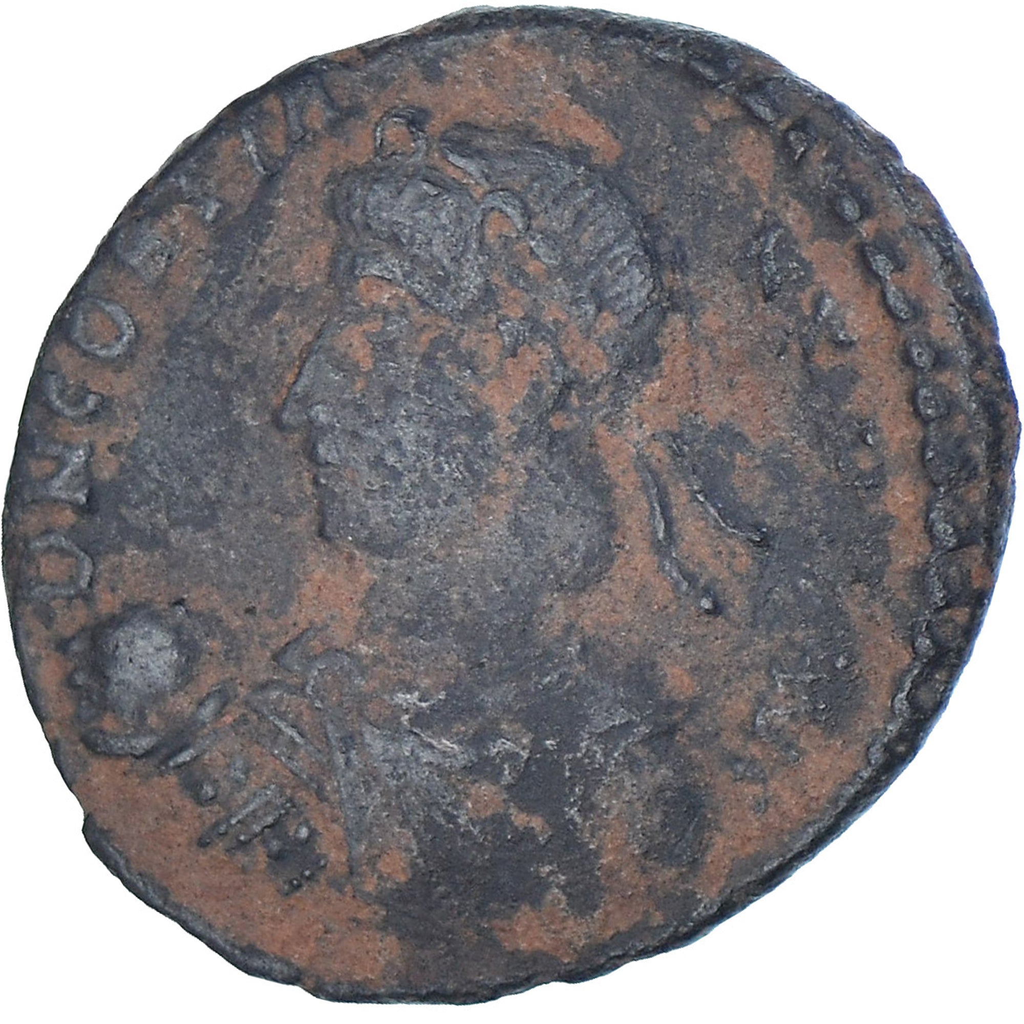 Monnaie, Constans, Follis, 337-350, Rome, TB, Bronze