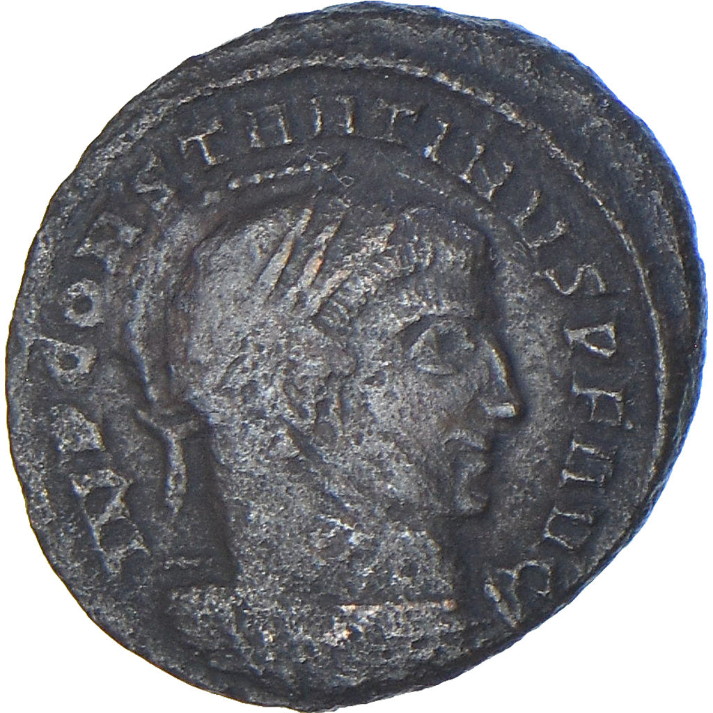 Münze, Constantine I, Follis, 307/310-337, Siscia, S+, Bronze