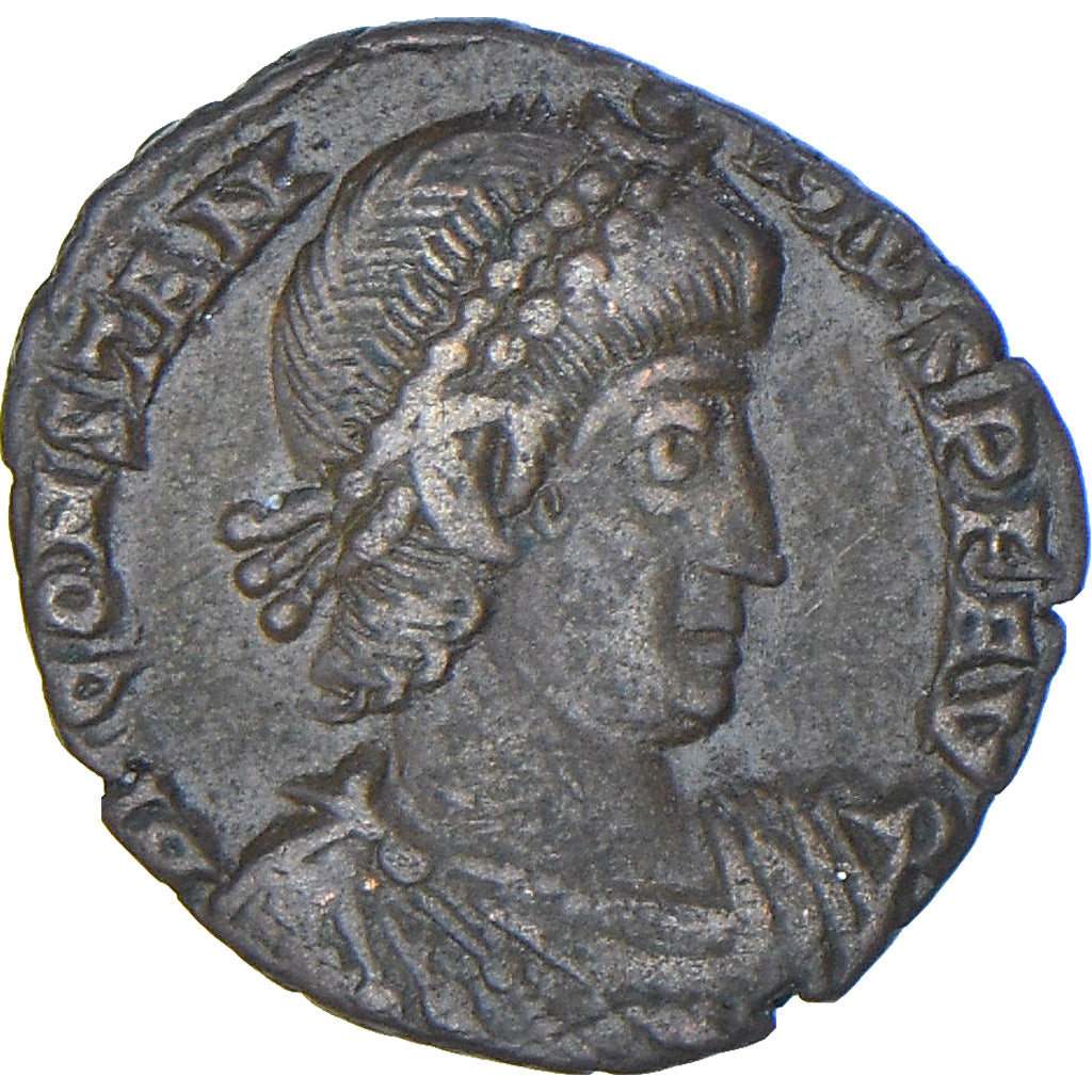 Münze, Constantius II, Follis, 353-355, Arles, SS, Bronze, RIC:215