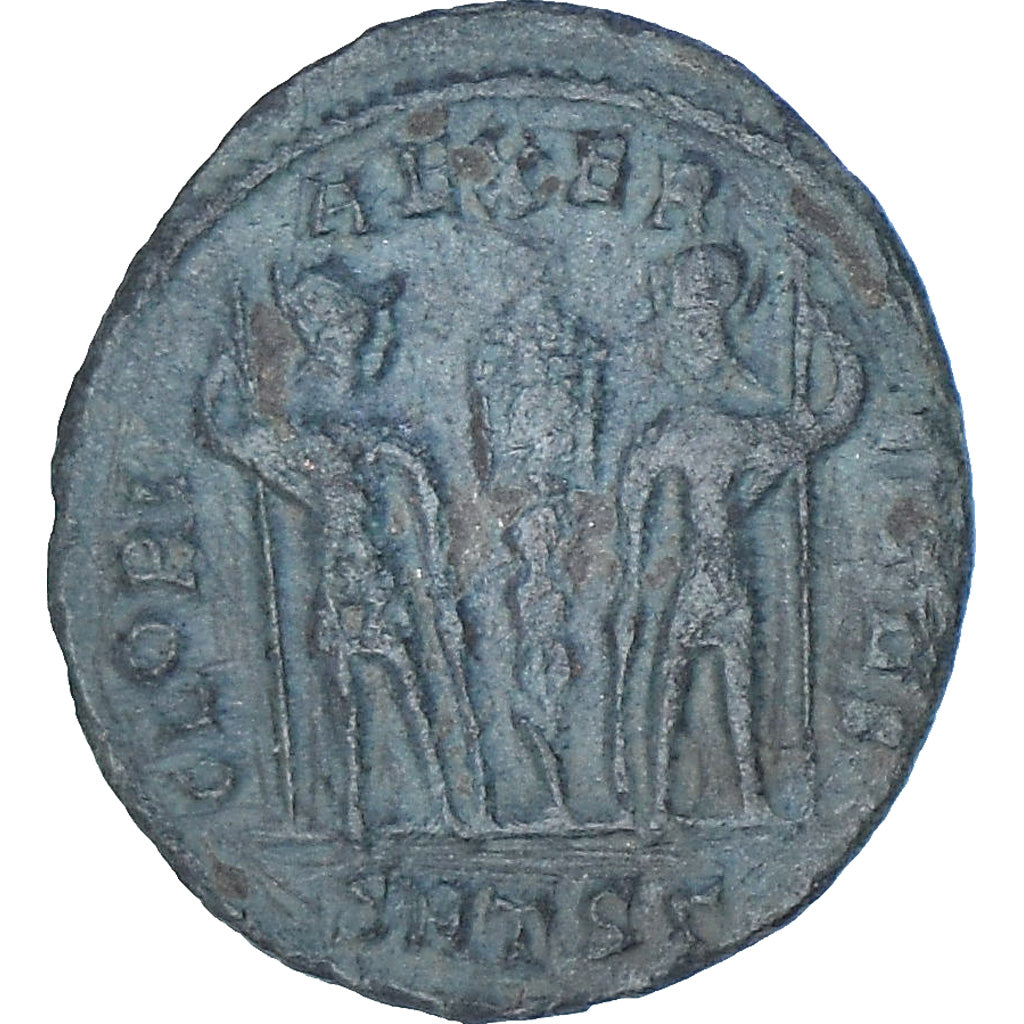 Coin, Constantius II, Follis, 337-340, Thessalonica, VF(30-35), Bronze, RIC:56