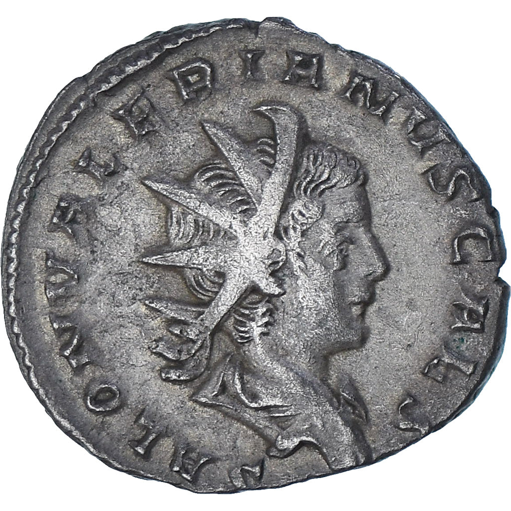 Coin, Saloninus, Antoninianus, 256, Lugdunum, VF(30-35), Billon, RIC:9