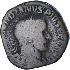 Coin, Gordian III, Sestertius, 238-244, Rome, F(12-15), Bronze