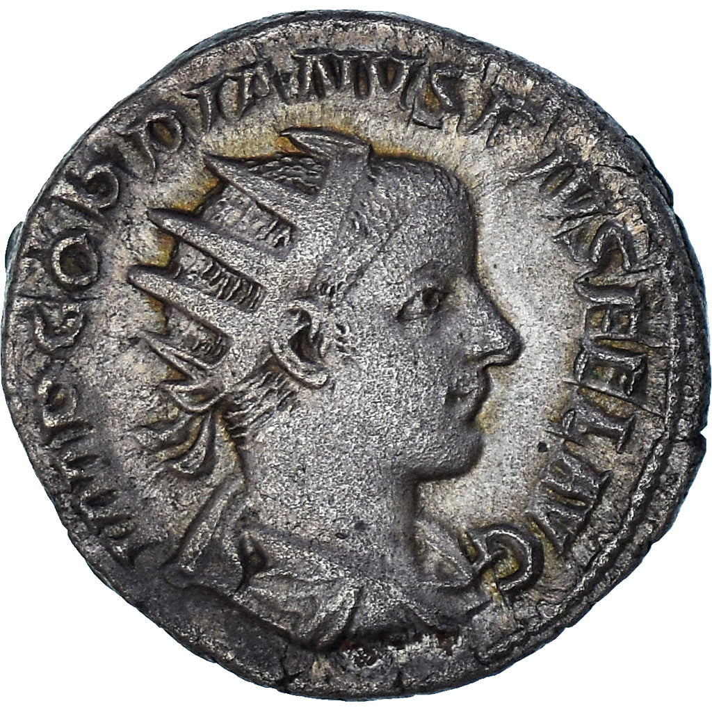 Coin, Gordian III, Antoninianus, 241-243, Rome, EF(40-45), Billon, RIC:88