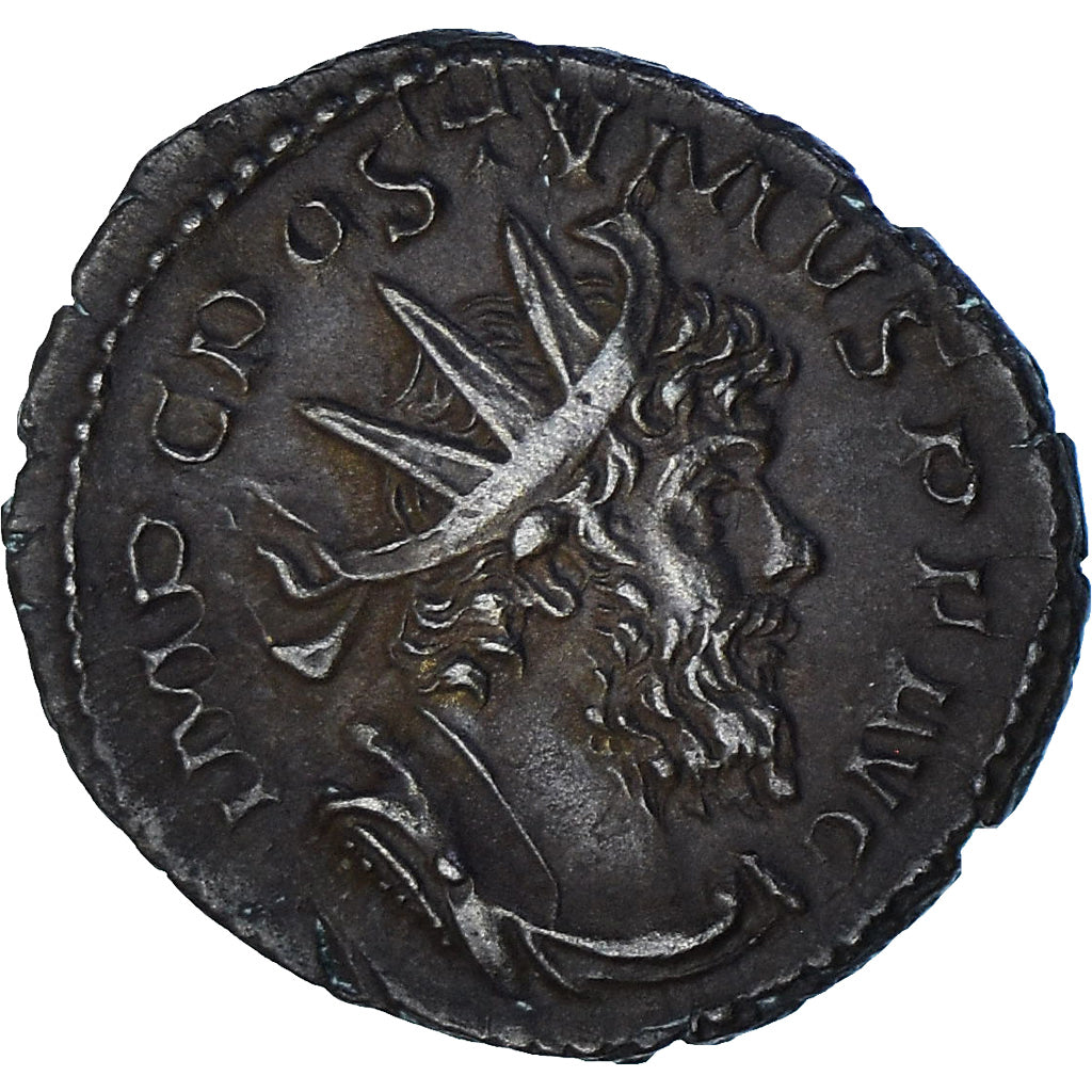 Moeda, Postumus, Antoninianus, 260-269, Lugdunum, AU(55-58), Lingote, RIC:329