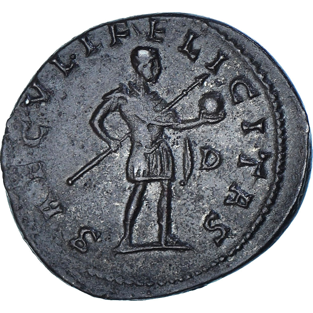 Moeda, Carinus, Aurelianus, 283-285, Lugdunum, AU(55-58), Lingote, RIC:214