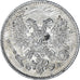 Moneda, Finlandia, 25 Penniä, 1917, Helsinki, EBC, Plata, KM:19
