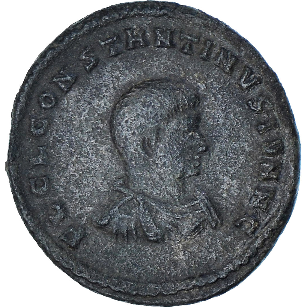 Coin, Constantine II, Follis, 317, Trier, EF(40-45), Bronze, RIC:154