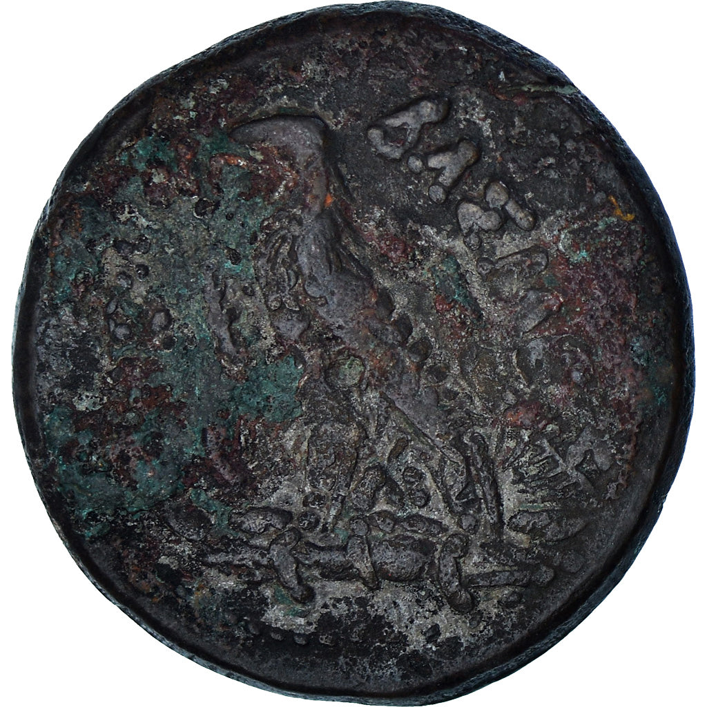 Monnaie, Égypte, Ptolémée IV, Triobole, 222-205/4 BC, Alexandrie, TB+, Bronze